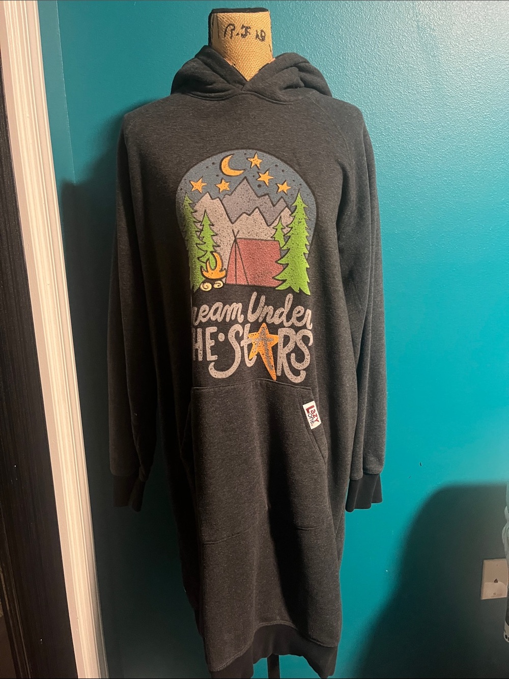 Lazy One LazyOne Dream Under Stars Sleep Hoodie S/M